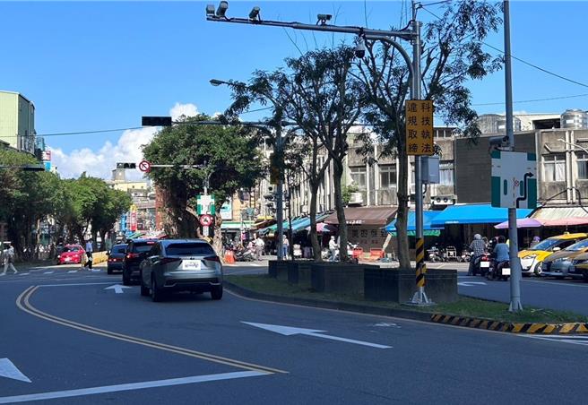 罗东镇南昌街、清潭路路口新增科技执法，明年春节后启用。（宜兰县警察局提供／吴佩蓉宜兰传真）