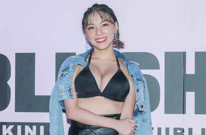 熊熊曬超辣孕婦寫真。（圖/中時資料照）