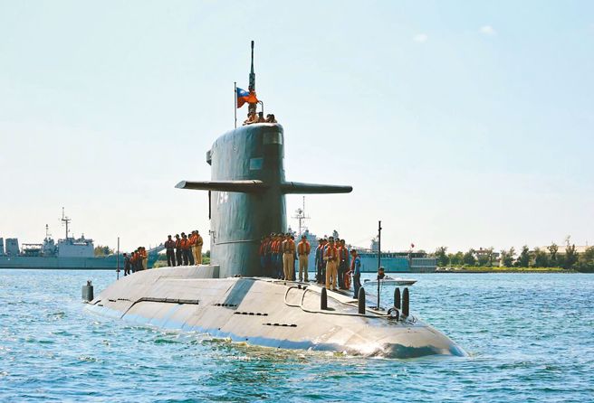 图为海虎潜舰。（摘自中华民国海军脸书）