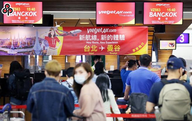 泰越捷航空因日本机场地勤人力不足，无预警取消北海道包机。（本报资料照）