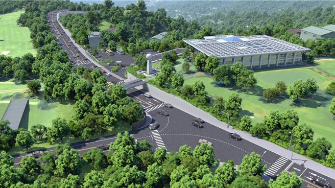 林口区A3计画道路起迄点为林口区中华路至林口高尔夫球场，全长共计2.13公里，整体工程预计2026年完工通车。（新北市工务局提供／刘玮晴新北传真）