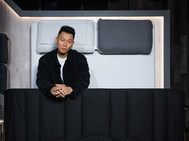 瘦子自曝平日喜欢裸睡，对寝具要求十分高。(ONEBOY HOME提供)