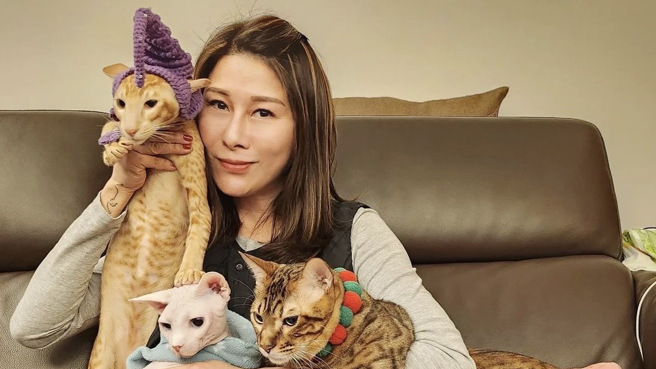 香港武打演员卢惠光前妻黎淑贤传轻生。(图／bonnie_lai_suk_yin_ Instagram)