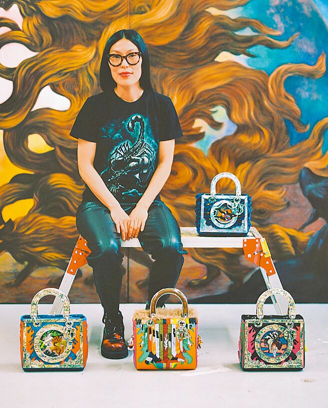 韩裔加拿大艺术家Zadie Xa的设计作品。（Dior提供）