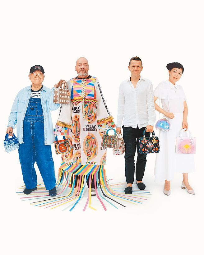 Dior此次合作第8届Dior Lady Art部分艺术家合照。（Dior提供）