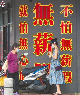 「僱用安定措施」首啟動 7行業明年上半年最高領9200元