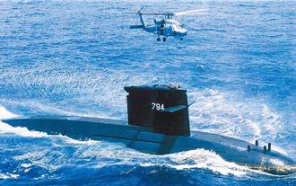 海虎潛艦3人落海失蹤搜救 小琉球海域尋獲第2件救生衣