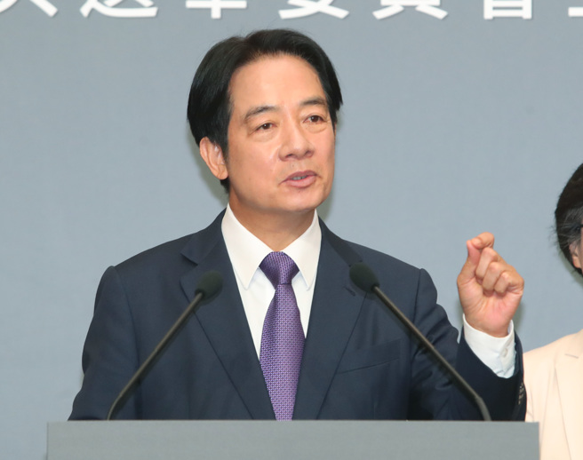 民进党总统候选人赖清德。（资料照,郑任南摄）