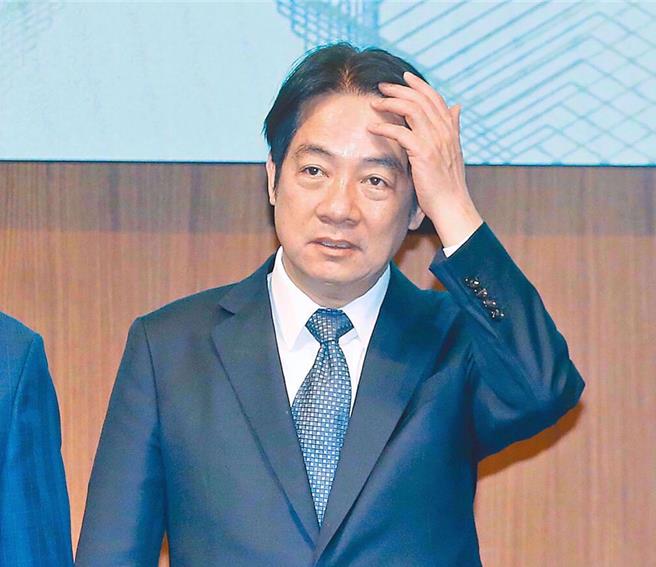 民进党总统候选人赖清德的竞选广告标题是「选一个会把台湾照顾好的人」，然而，细数他从政以来的政绩，我们实在看不出他究竟把谁照顾好了？（本报资料照片）