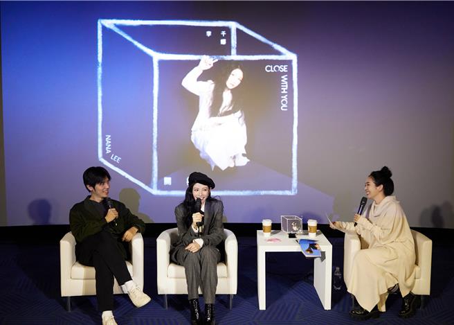 李千娜昨晚举办新专辑听歌会。（剧乐蹦娱乐提供）