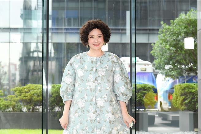 刘晓忆出席《天道》记者会，被问旧爱张兆志离婚新闻。（三立提供）