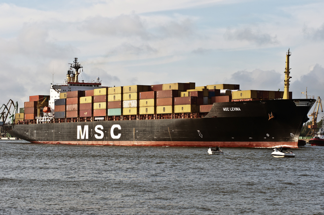 全球货柜航运龙头地中海航运在红海遭叶门叛军攻击。（示意图/达志影像/shutterstock）

