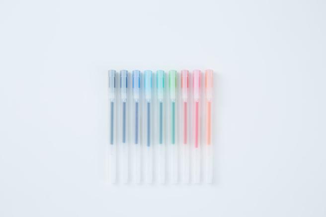 2023无印良品「文具与事务用品类」销售金额第1名-自由换芯胶墨笔系列 ，29元。（MUJI提供／古明弘台北传真）