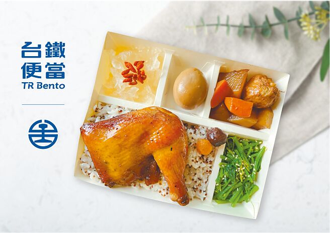 台铁公司明年元旦挂牌首日，推出「一日限定」快闪「喜味」特色便当。（台铁局提供／蔡亚桦台北传真）