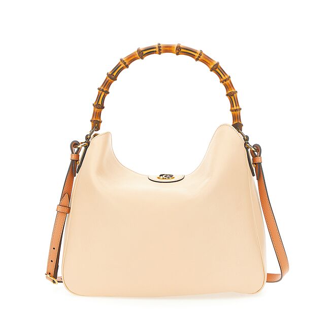 Gucci柔和桃色手袋，9萬6700元。（Gucci提供）