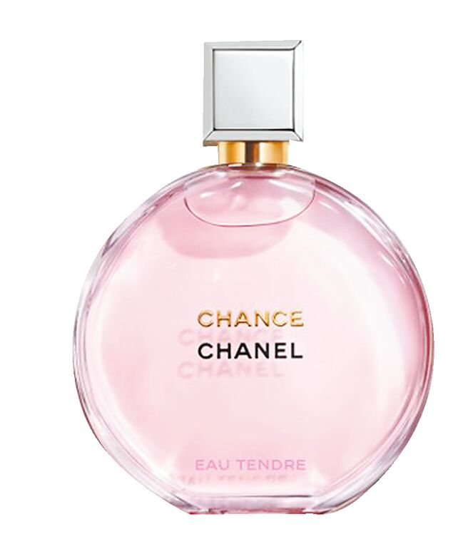 大熱款香奈兒Chance粉紅甜蜜香水，也是打造香氛Look不能少的氣味之一，售價6400元。（CHANEL提供）
