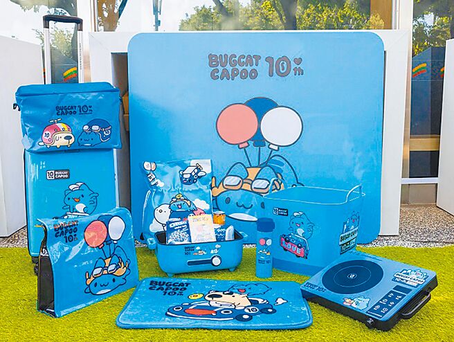 7-11肖像福袋多元，包括人氣IP貓貓蟲咖波系列，並以家電、包款等形式滿足實用性。（7-11提供）