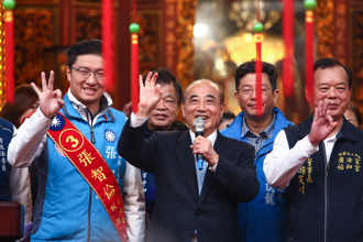 王金平站台張智倫 對選情樂觀曝「南部輸更少、北部贏更多」