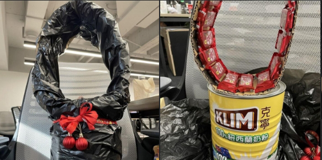 男同事收到主管礼物，以为是Dyson电风扇，结果打开一看全场都笑翻。(图／Costco好市多 商品经验老实说)