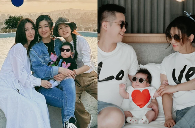 Selina今年当妈生下一子。（图／翻摄自selinanahaha IG）