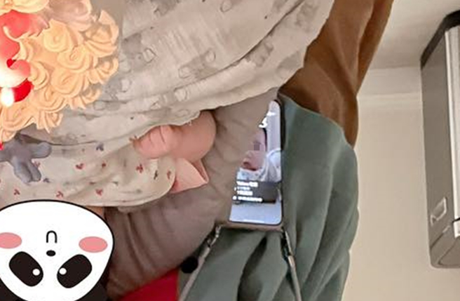 Selina儿子长相曝光。（图／翻摄自lorenejen IG）