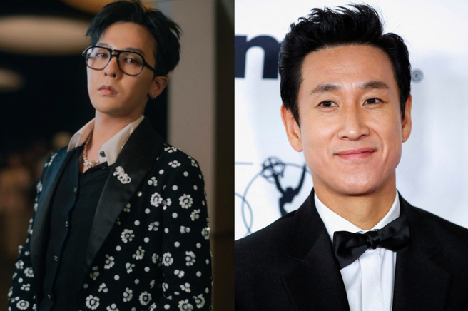 GD发出「黑底菊花图」被外界解读是在哀吊李善均。（图／GD IG、路透社）