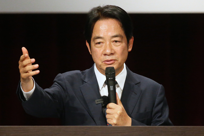 民进党总统候选人赖清德。（资料照,杜宜谙摄）