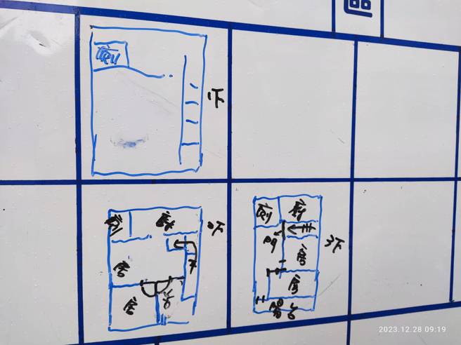 火警现场疑移工宿舍，消防分队长救出4非法移工，最后4人却「人间蒸发」跑了。(邱立雅翻摄)