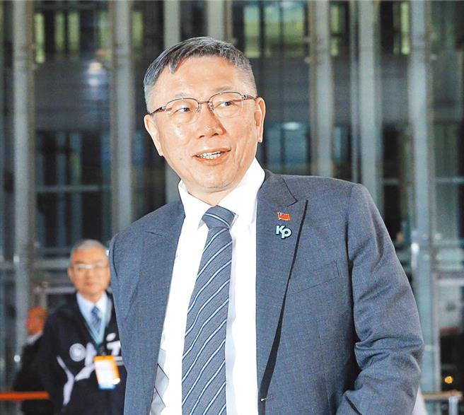 民眾党总统候选人柯文哲。（本报资料照片）