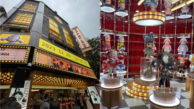 POP MART西門町旗艦店將在29日開幕。（朱世凱攝）