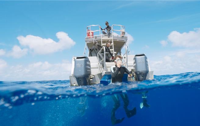 舒梦兰每日都下海拍摄珍贵画面。（东森提供）