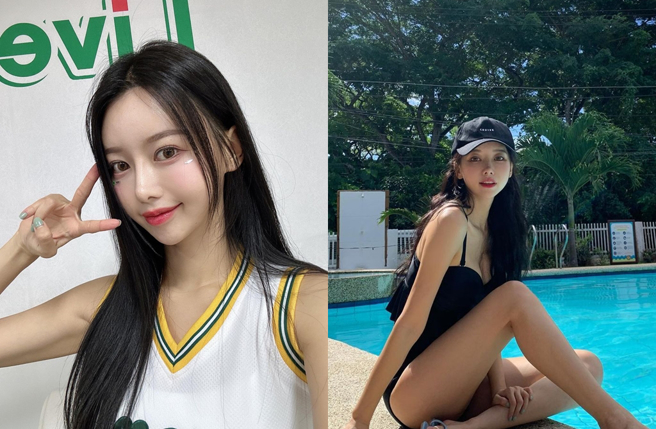 雲豹女日前宣布將有一位韓籍成員加入啦啦隊，網猜是李妸映。（圖／李妸映 IG）