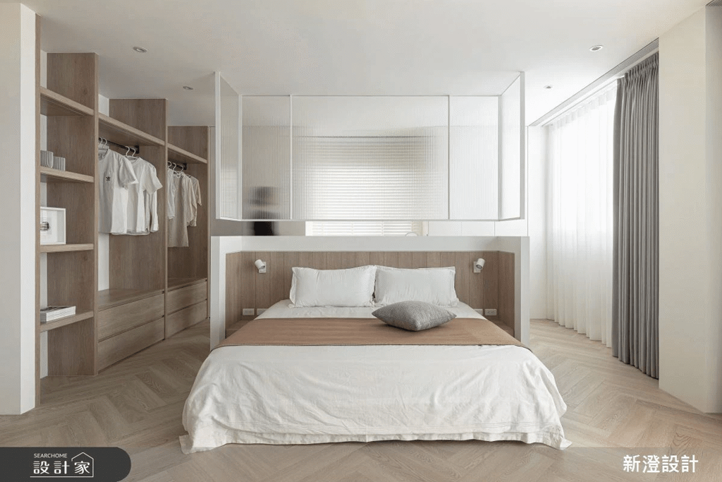 超百搭木質系臥室！5個風格&色彩搭配計畫，讓整個冬天都好眠！(圖/設計家)