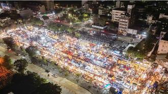 竹市後站夜市試營運首日1.5萬人朝聖 特色攤位看這裡