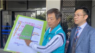 中六選區綠告藍竊占國土 「藍F4」合體怒吃牛肉麵反擊