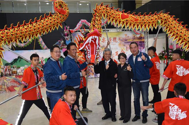 2024年苗栗𪹚龙即将在明年春节后登场。（谢明俊摄）