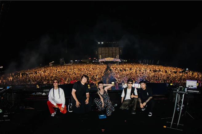 郭采洁今年参与12场音乐节演出，收获满满。（草莓音乐节提供）