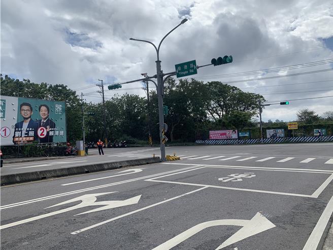 桃园市中坜区龙慈路延伸至台66线第2期都外段工程29日开工。（蔡明亘摄）
