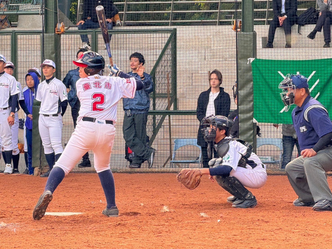 臺日國中生棒球親善交流賽現場。(照片/台北市政府教育局提供)