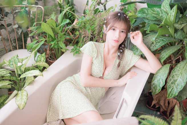 乐天啦啦队女孩 林岱萦 /  取自林岱萦 Lin Daiying 脸书