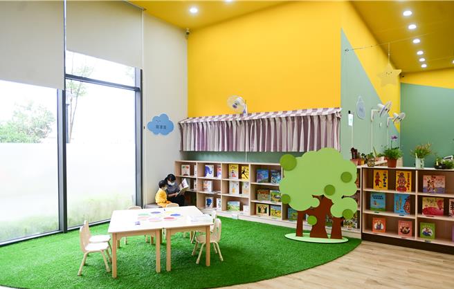 桃园市第23处亲子馆「平镇一号亲子馆」29日正式开幕。（桃市府提供／蔡明亘桃园传真）