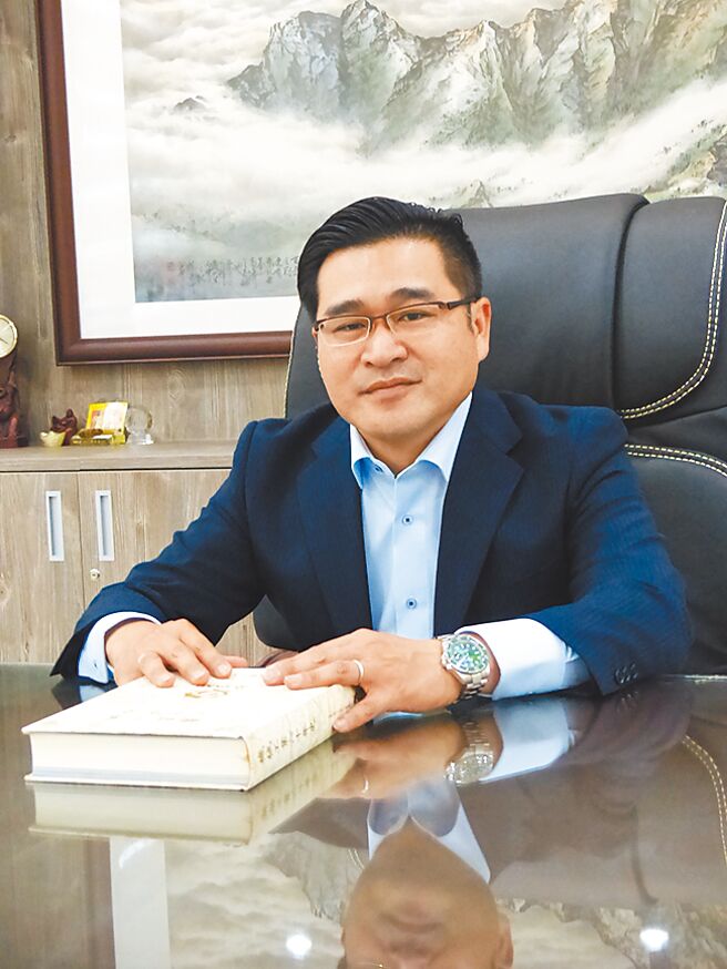 雍兴精机副总经理徐启豪。图／庄富安
