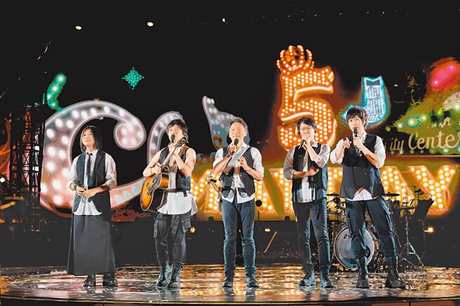 五月天。（相信音乐提供／尤嬿妮台北传真）