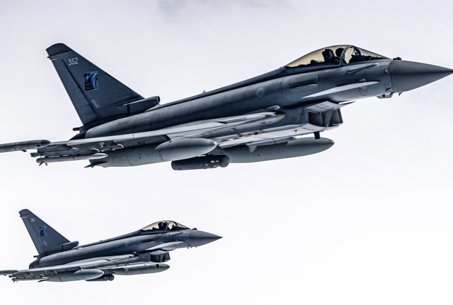 為應對俄羅斯軍機，北約空軍在2023年緊急起降300多次。（NATO）