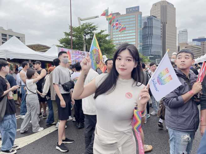 新北市第九選舉區28歲立委候選人陳愷寧。（圖陳愷寧辦公室授權使用）