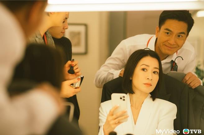 畲诗曼剧中演技获肯定，尤其是她光一个眼神就有戏。（MyVideo／TVB提供）