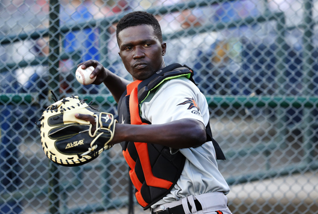 卡桑巴在選秀聯盟出賽。 （美聯社資料照）