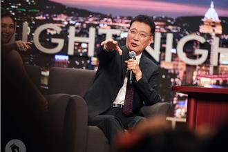 趙少康狠虧《夜夜秀》講老哏 賀瓏心動要參選：真的太愛你