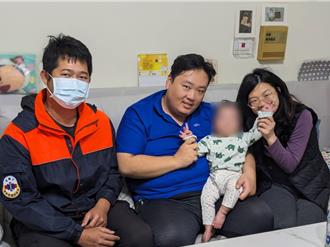 男嬰喝完奶叫不醒 無生命跡象！警消馳援與死神搶命成功