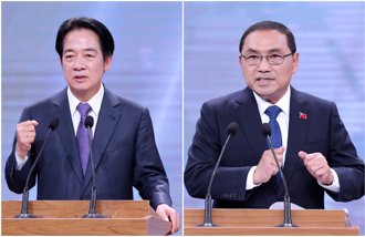 賴蕭只領先侯康2個百分點 辯論會後民調差距再縮小